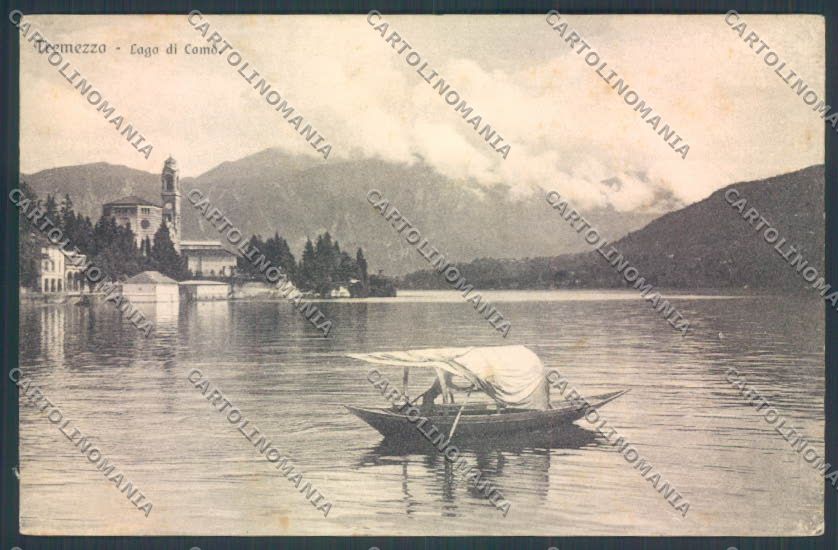 Como Tremezzo Barca cartolina LQ2324 – fronte