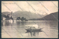 Como Tremezzo Barca cartolina LQ2324 – fronte