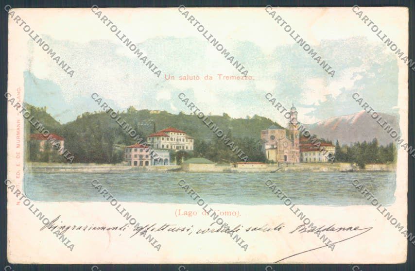 Como Tremezzo cartolina LQ2327 – fronte