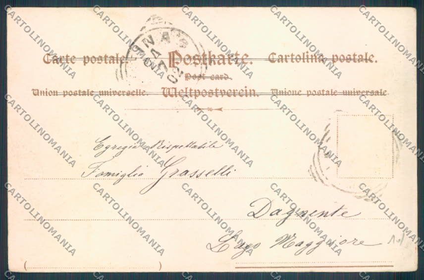 Como Tremezzo cartolina LQ2327 – retro