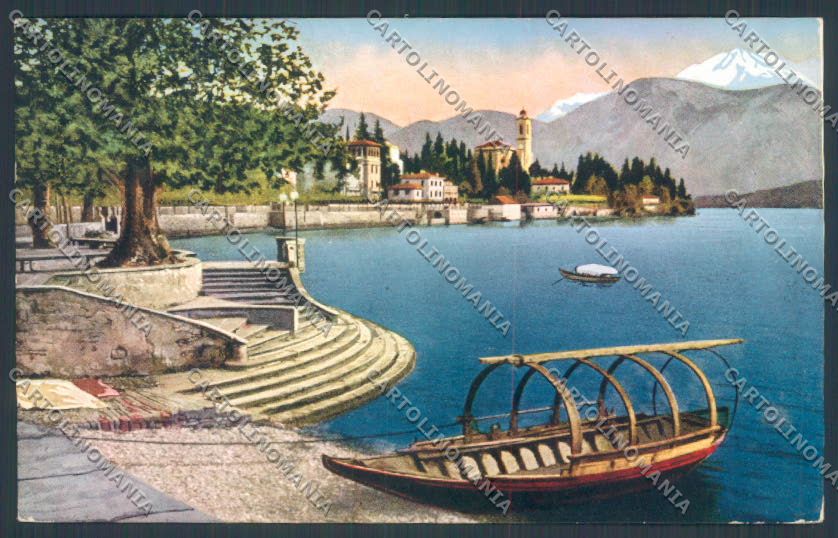 Como Tremezzo Barca cartolina LQ2329 – fronte