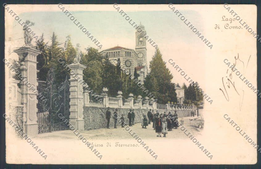 Como Tremezzo ABRASA cartolina LQ2332 – fronte