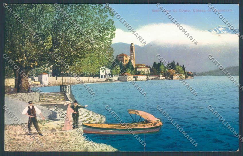 Como Tremezzo Barca cartolina LQ2337 – fronte
