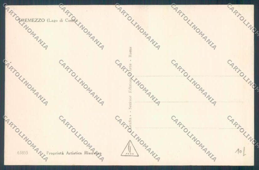 Como Tremezzo Foto cartolina LQ2339 – retro