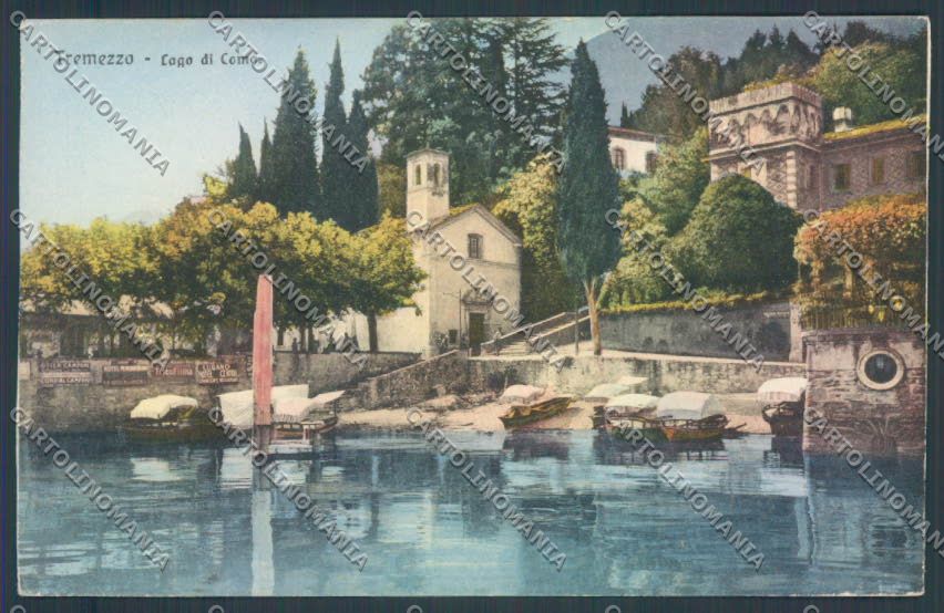 Como Tremezzo Barca cartolina LQ2341 – fronte