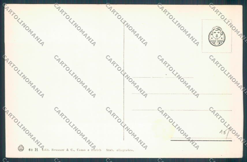 Como Tremezzo Barca cartolina LQ2341 – retro
