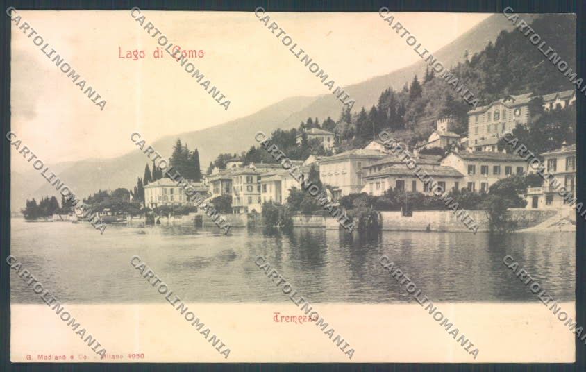 Como Tremezzo cartolina LQ2342 – fronte
