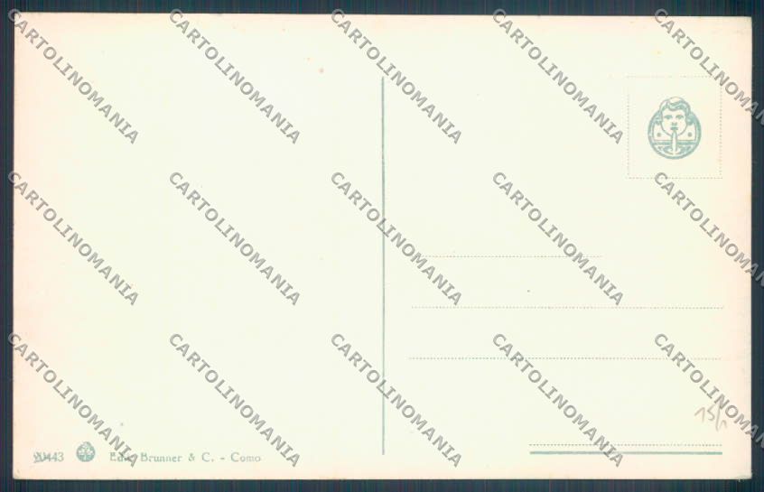 Como Tremezzo Barca cartolina LQ2350 – retro