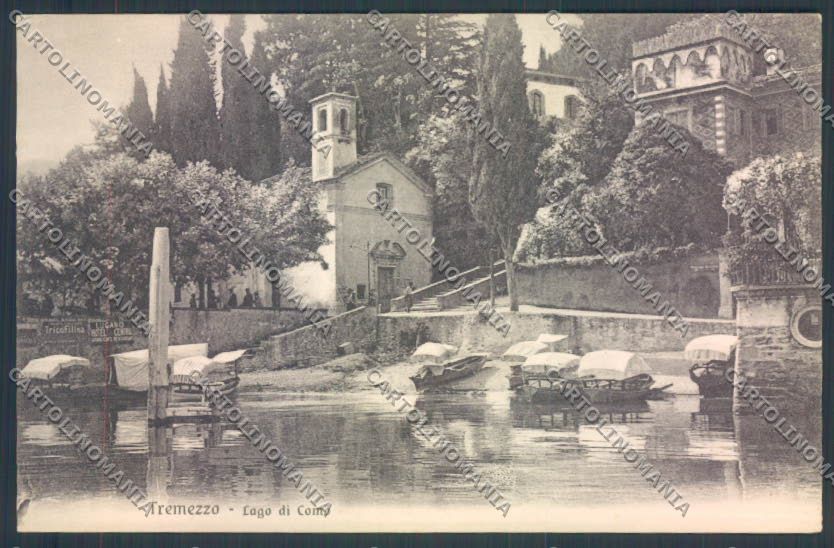 Como Tremezzo Barca cartolina LQ2355 – fronte