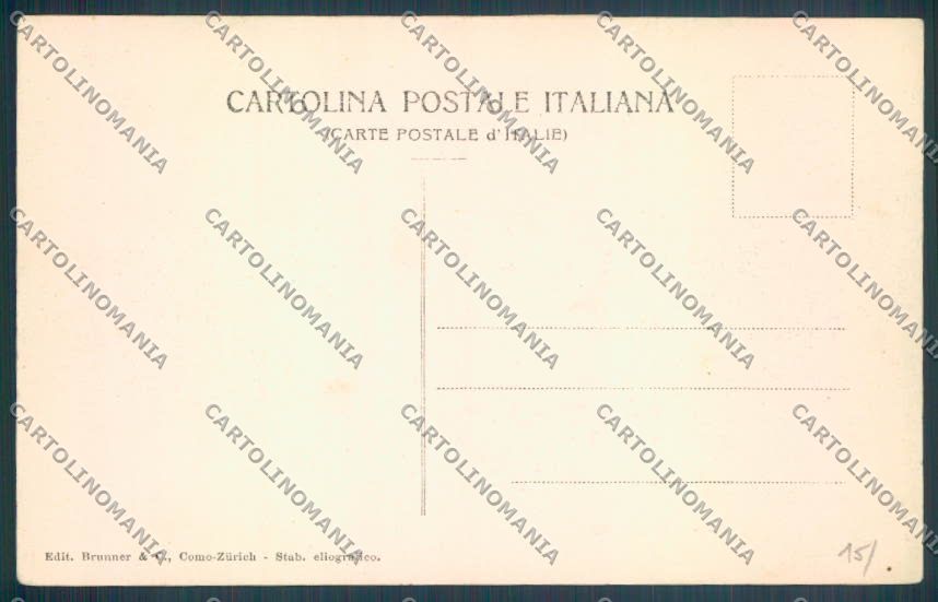 Como Tremezzo Barca cartolina LQ2357 – retro