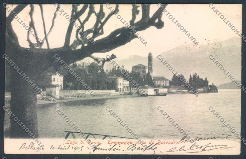 Como Tremezzo cartolina LQ2359 – fronte