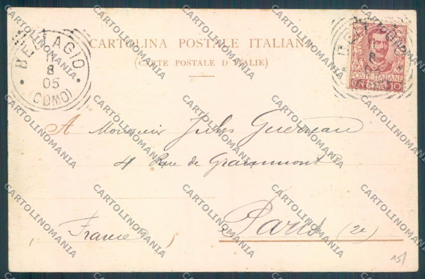 Como Tremezzo cartolina LQ2359 – retro