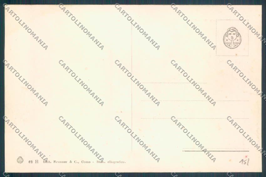 Como Tremezzo Barca cartolina LQ2362 – retro