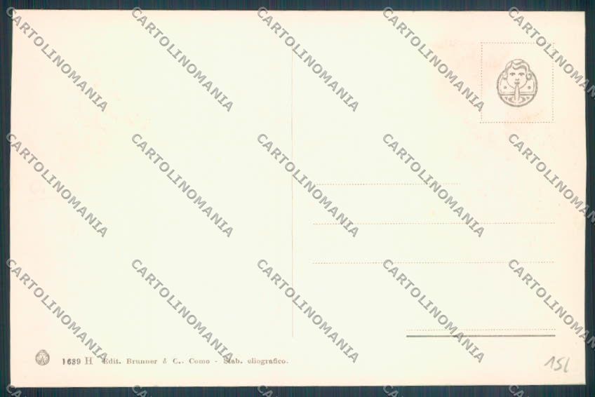 Como Tremezzo Barca cartolina LQ2363 – retro
