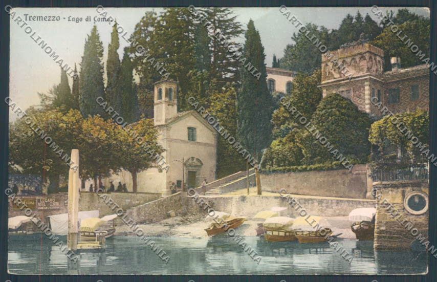 Como Tremezzo Barca cartolina LQ2364 – fronte