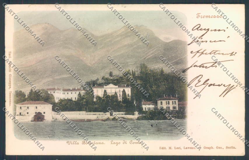 Como Tremezzo cartolina LQ2368 – fronte