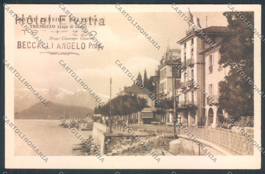 Como Tremezzo STRAPPINO cartolina LQ2375 – fronte