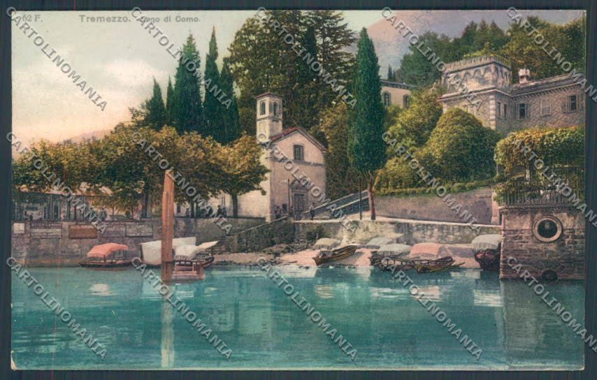 Como Tremezzo Barca cartolina LQ2376 – fronte