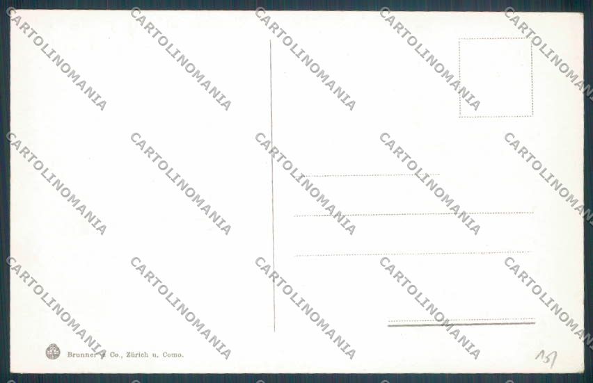 Como Tremezzo Barca cartolina LQ2376 – retro