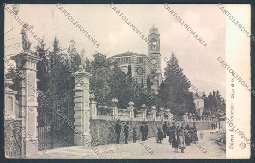 Como Tremezzo PIEGHINE cartolina LQ2381 – fronte