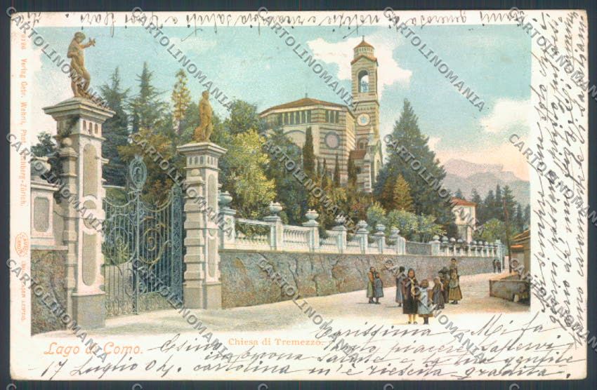 Como Tremezzo cartolina LQ2382 – fronte