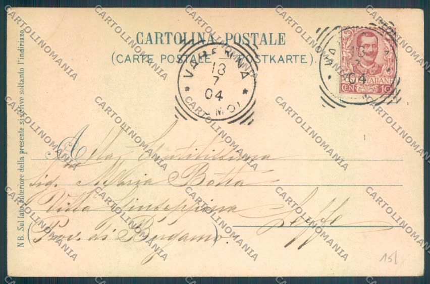 Como Tremezzo cartolina LQ2382 – retro