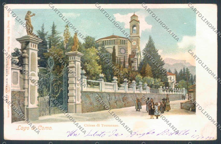 Como Tremezzo cartolina LQ2383 – fronte