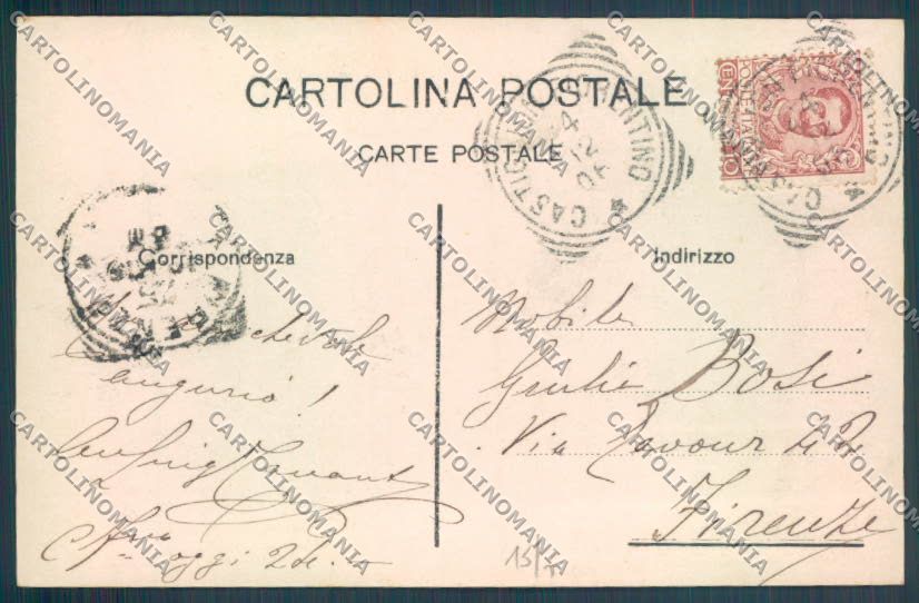 Como Tremezzo Foto cartolina LQ2385 – retro