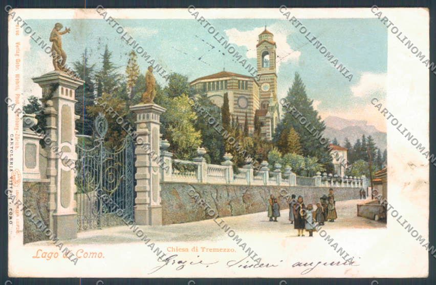 Como Tremezzo cartolina LQ2387 – fronte
