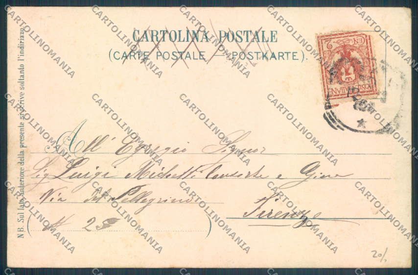 Como Tremezzo cartolina LQ2387 – retro