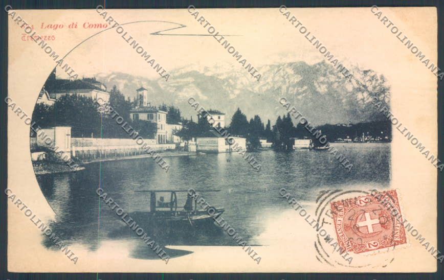 Como Tremezzo Barca cartolina LQ2391 – fronte