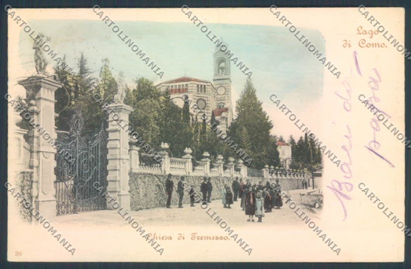 Como Tremezzo cartolina LQ2394 – fronte