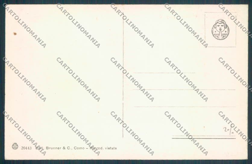 Como Tremezzo Barca cartolina LQ2396 – retro