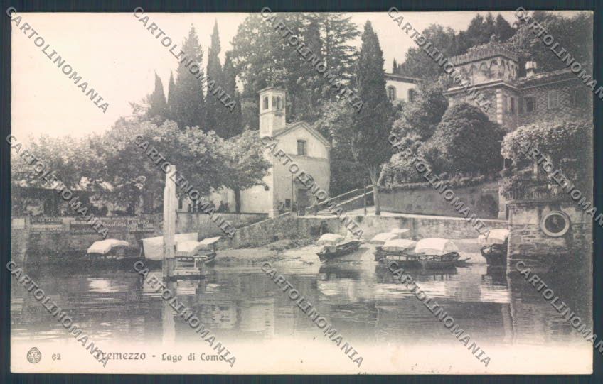 Como Tremezzo Barca cartolina LQ2402 – fronte