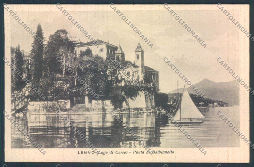 Como Lenno cartolina LQ2409 – fronte