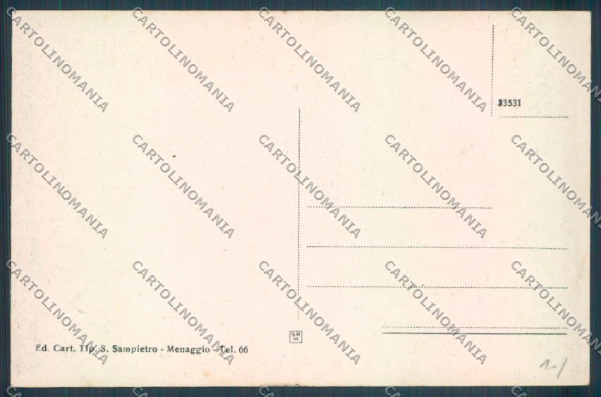Como Lenno cartolina LQ2409 – retro