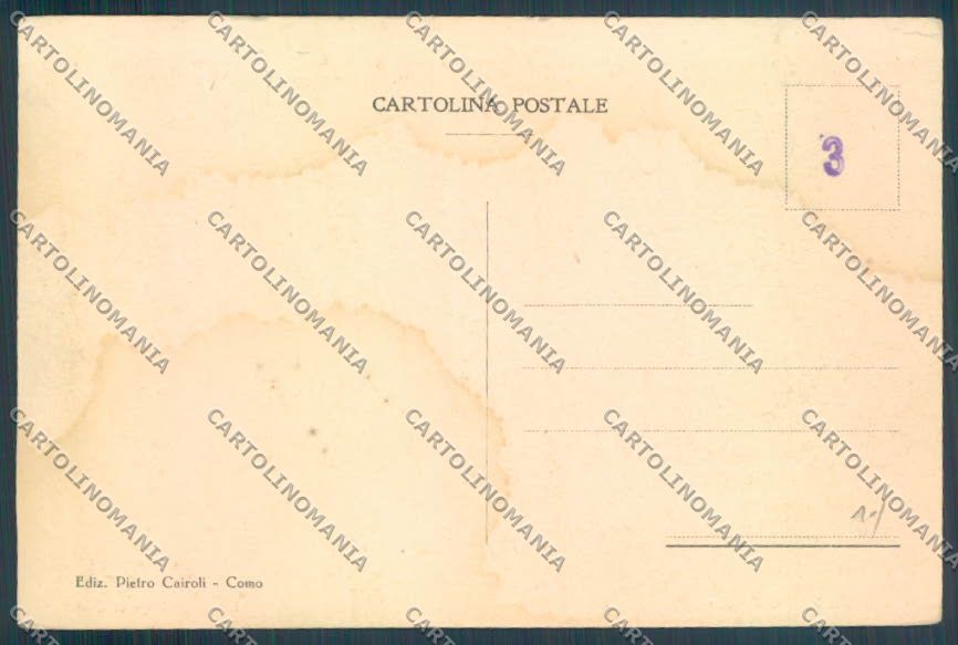 Como Lenno cartolina LQ2417 – retro