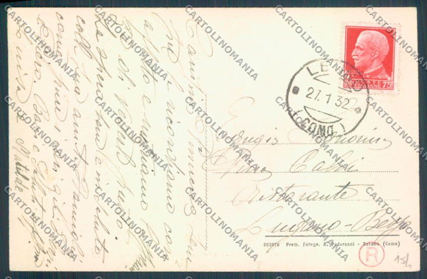 Como Lenno cartolina LQ2424 – retro