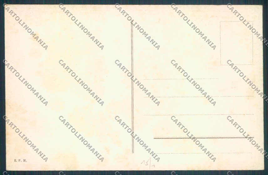 Como Lenno Barca cartolina LQ2425 – retro