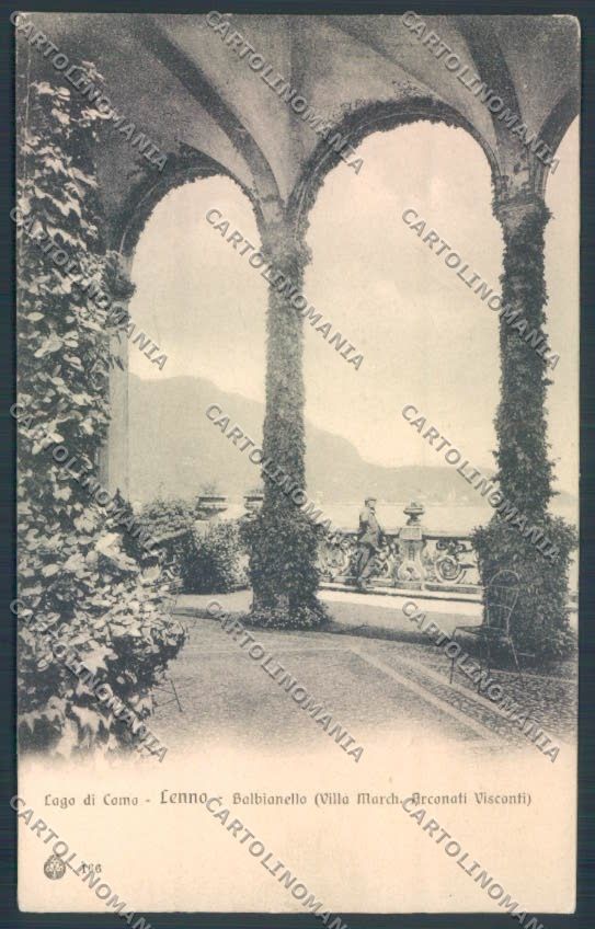 Como Lenno cartolina LQ2435 – fronte