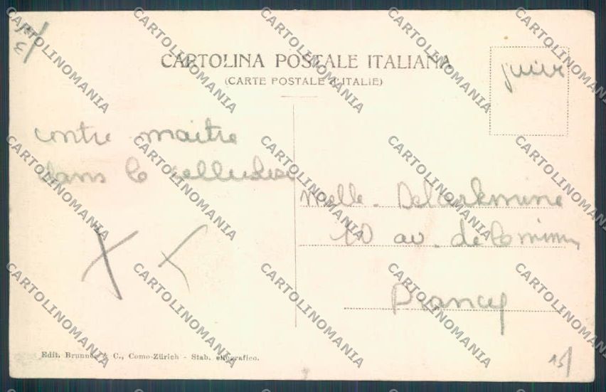 Como Lenno cartolina LQ2435 – retro