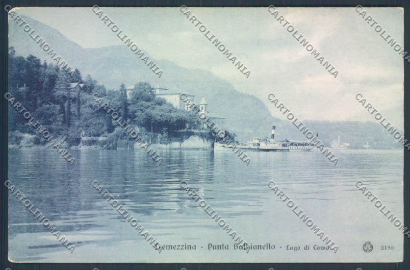 Como Lenno Battello cartolina LQ2436 – fronte