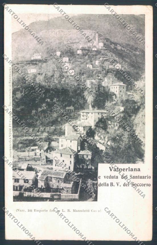 Como Lenno cartolina LQ2438 – fronte
