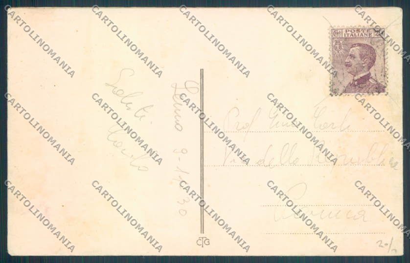 Como Lenno cartolina LQ2441 – retro