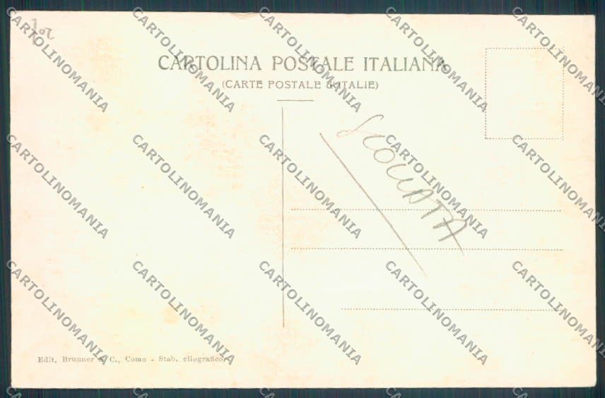 Como Lenno SCOLLATA cartolina LQ2444 – retro