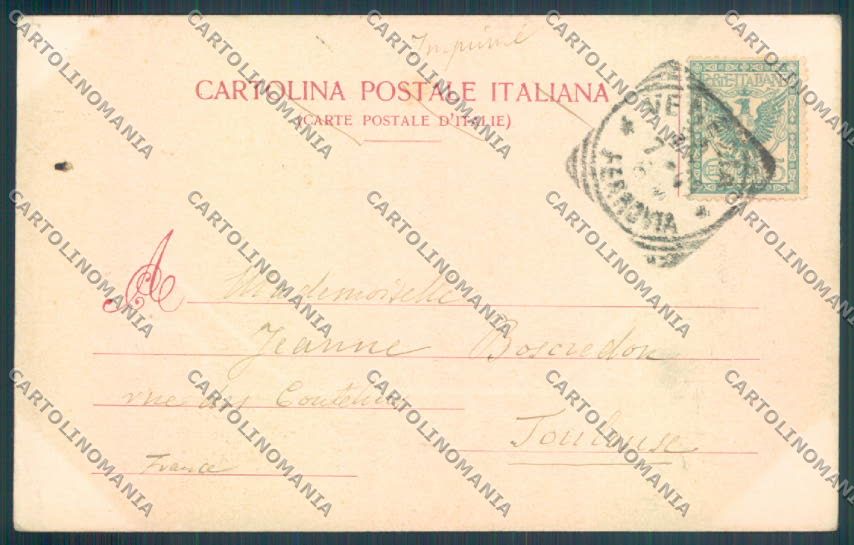Como Carate cartolina LQ2453 – retro