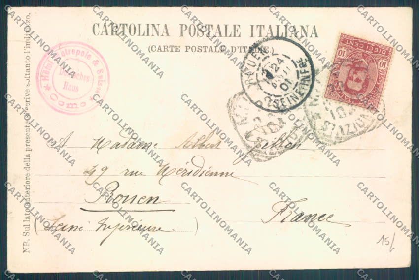 Como Carate cartolina LQ2467 – retro