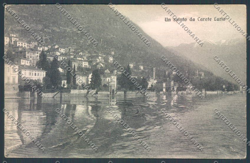 Como Carate cartolina LQ2470 – fronte