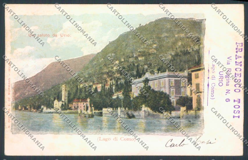 Como Carate cartolina LQ2479 – fronte