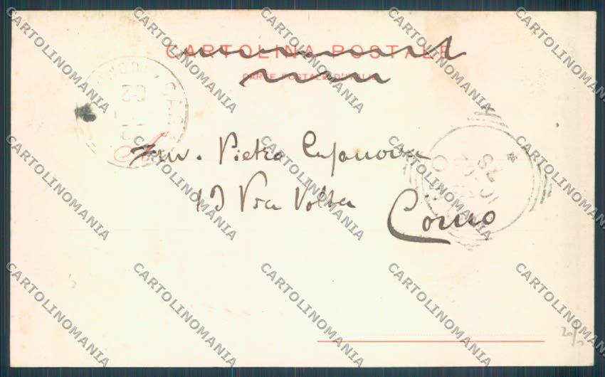Como Carate cartolina LQ2487 – retro